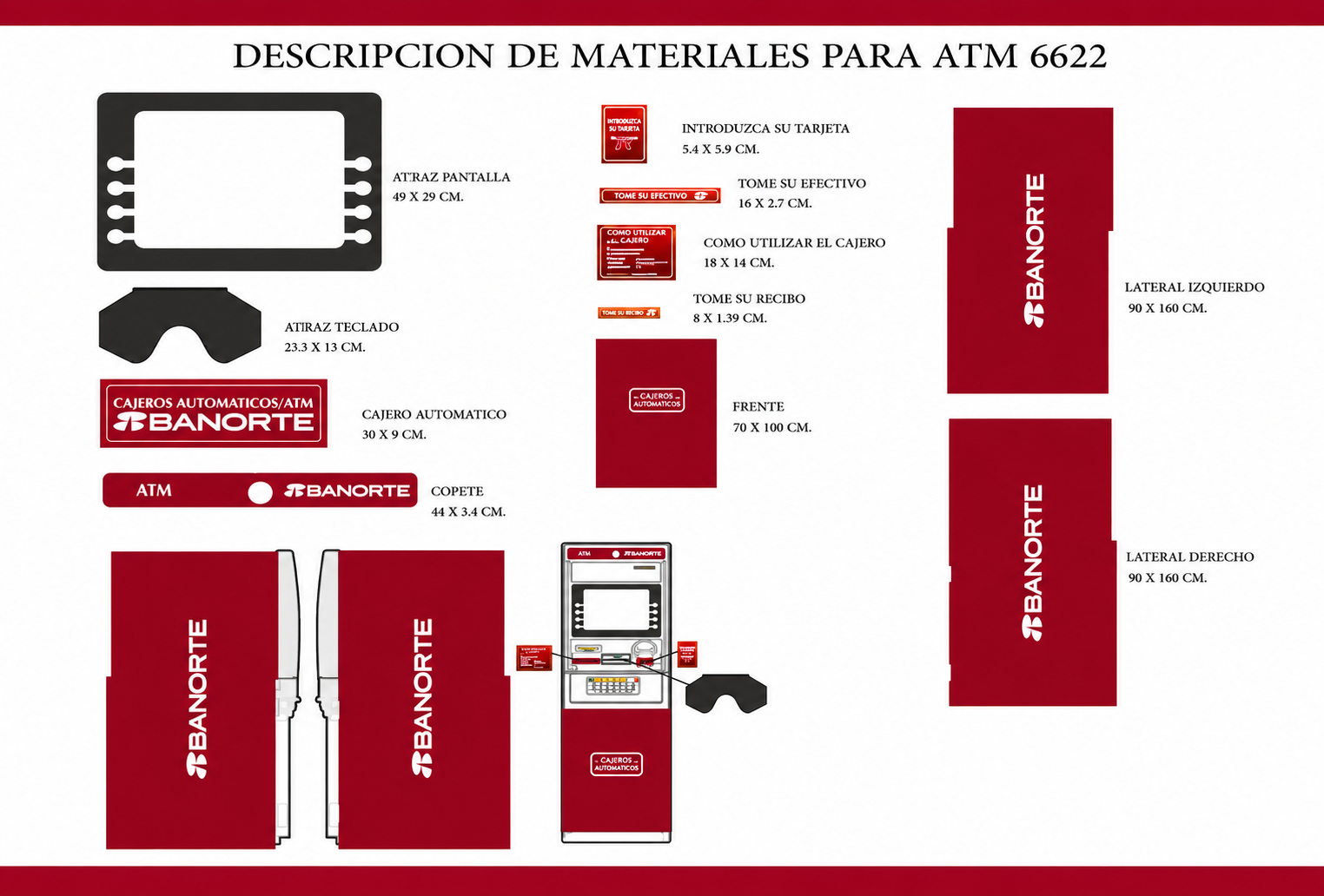 Aplicaciones para cajero Banorte